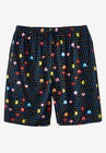 Pajama Lounge Shorts, PAC MAN HEARTS MAZE, hi-res image number null