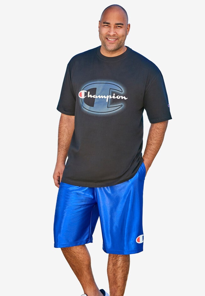 Champion® Logo Tee, BLACK LOGO, hi-res image number 0