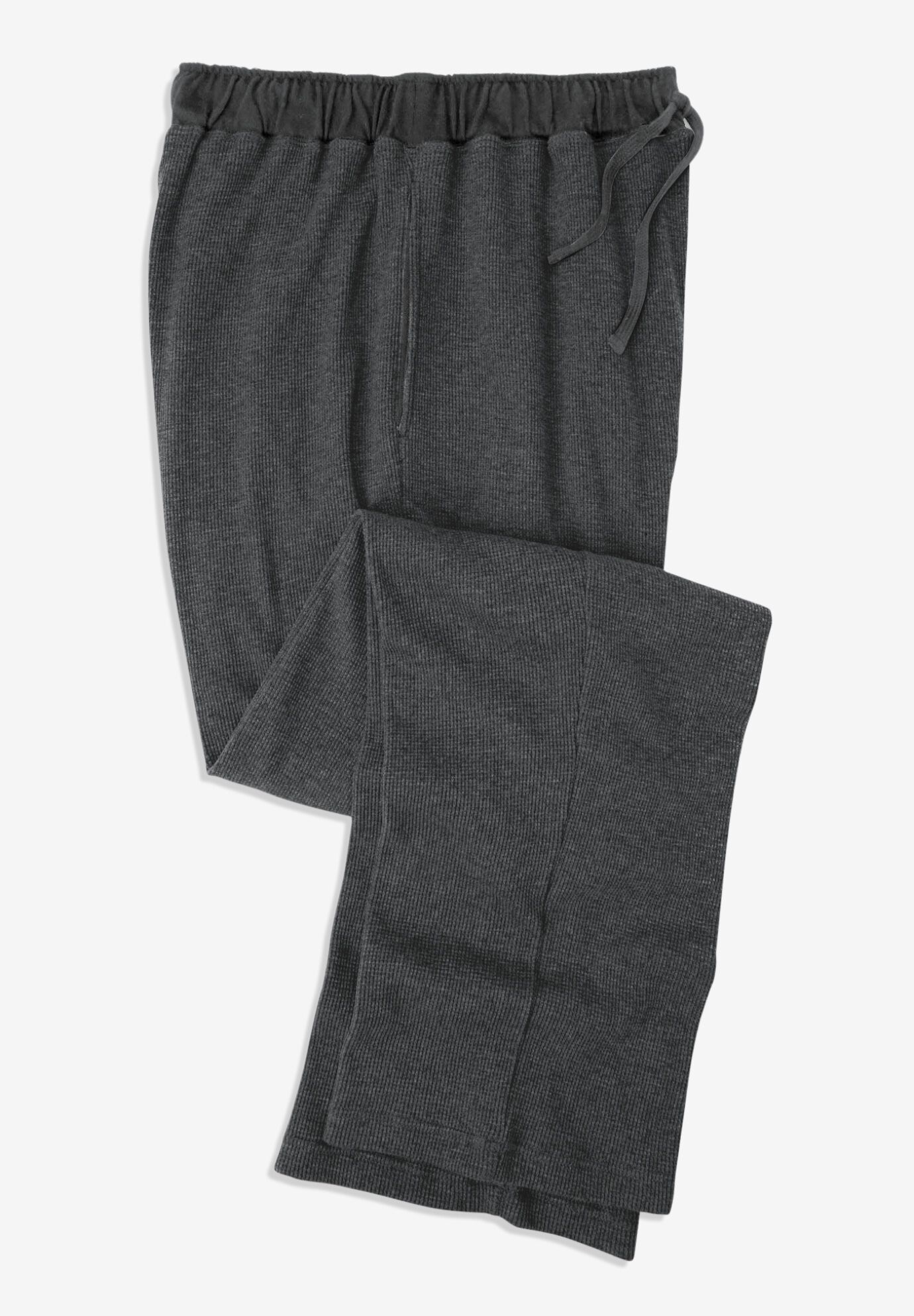 Heavyweight Thermal Waffle Pajama Pants King Size