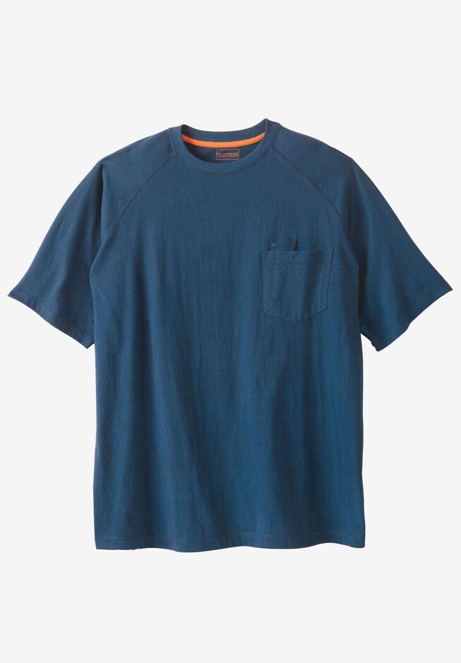 Resistance Collection Short Sleeve Performance Tee by Boulder Creek®, BLUE INDIGO, hi-res image number null