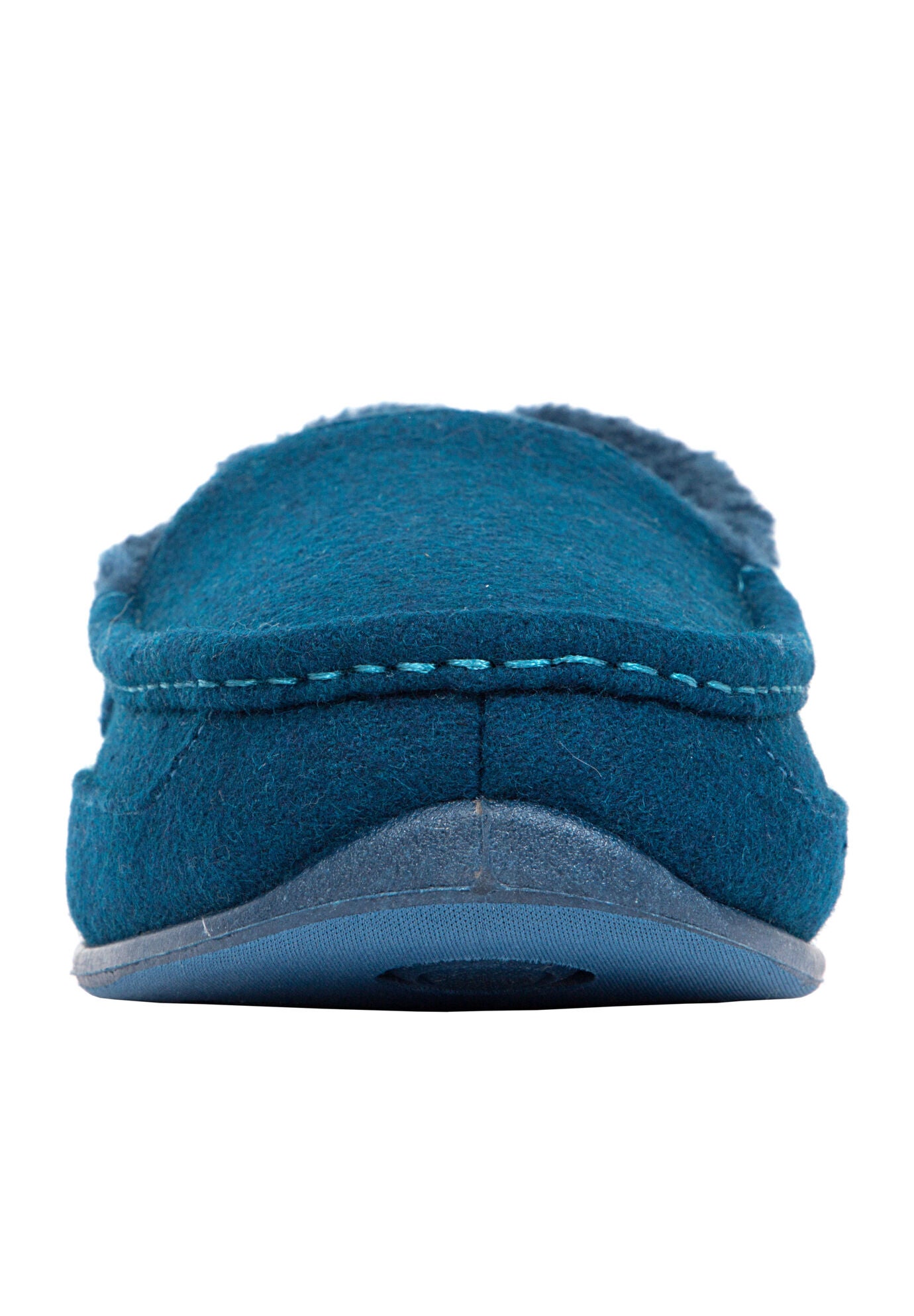 Spun Wool Moccasin Slippers, , alternate image number 4