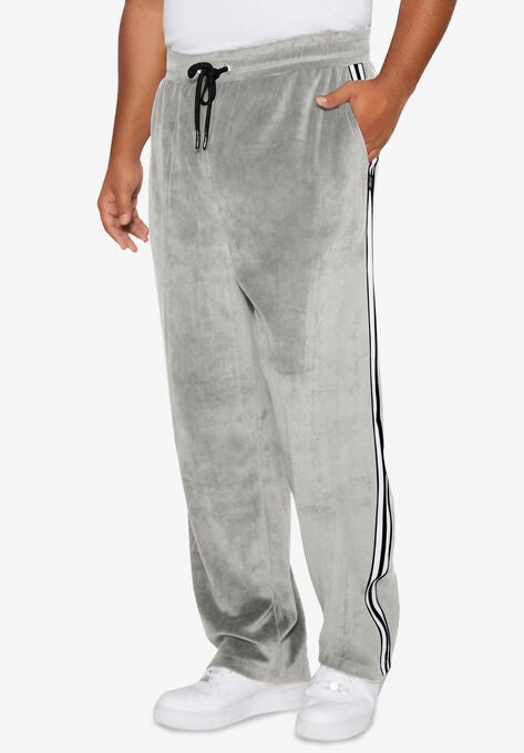 MVP Velour Track Pant, HEATHER GREY, hi-res image number null