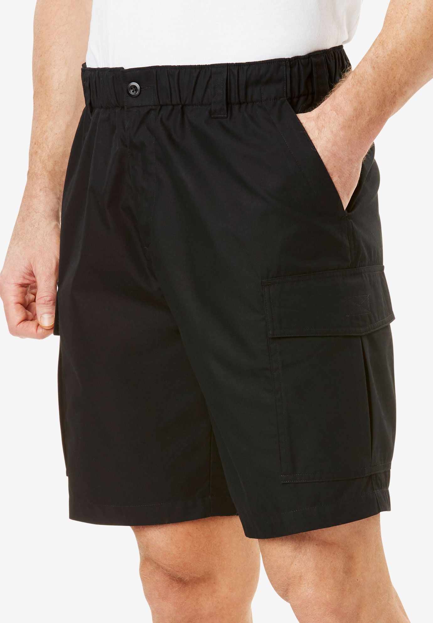 moisture wicking cargo shorts