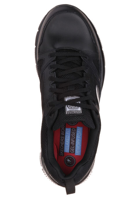 Work Relaxed Fit Flex Advantage Slip-Resistant Sneaker by Skechers®, , alternate image number null