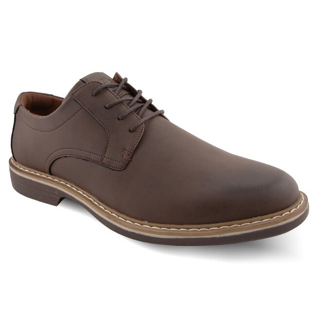 Deer Stags Belmont SUPRO Comfort Lace-Up Dress Oxford, DARK BROWN, hi-res image number 0