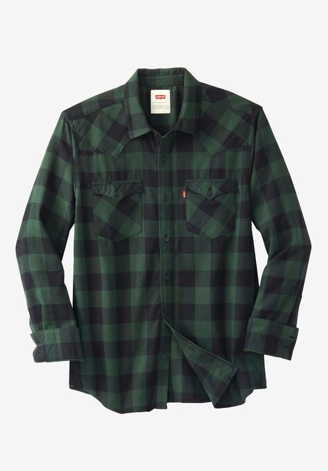 vijandigheid mijn enthousiasme Lassen Brushed Flannel Shirt by Levi's® | King Size