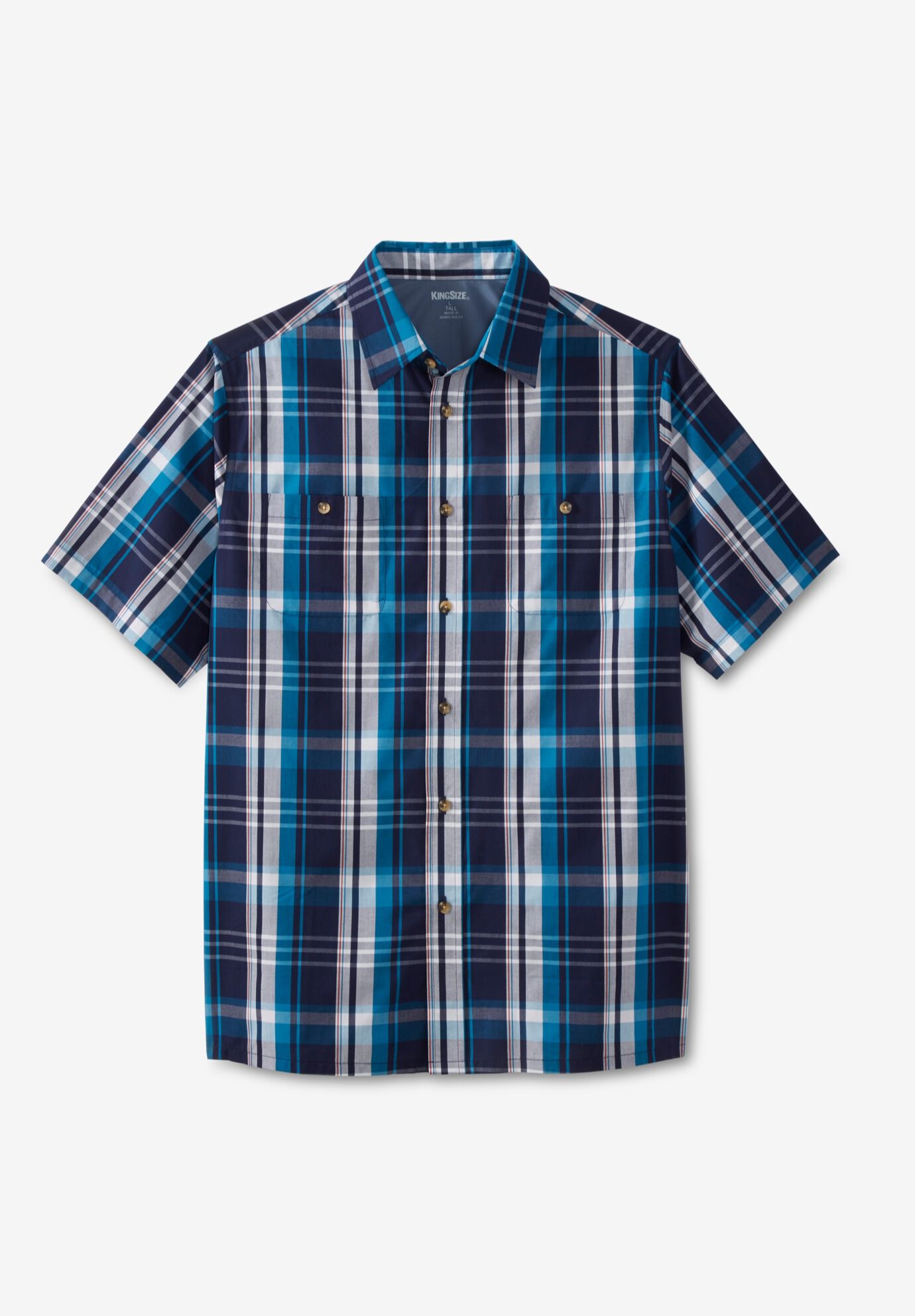 Big and tall casual shirts sales