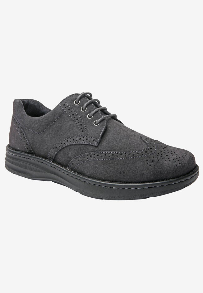 Delaware Drew Shoe, GREY SUEDE, hi-res image number 0