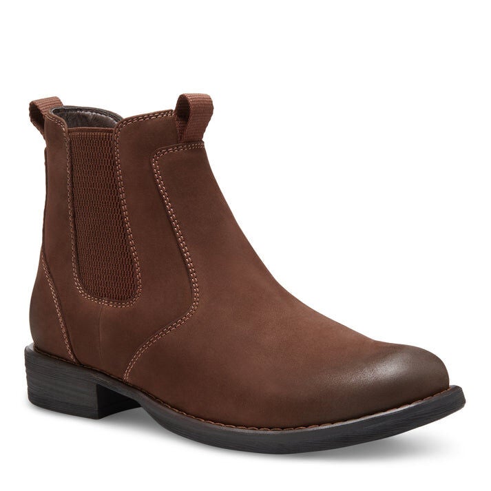Daily Double Leather Chelsea Boot, BROWN NUBU, hi-res image number 0