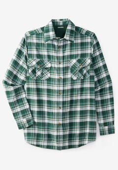 Plaid Flannel Shirt, 