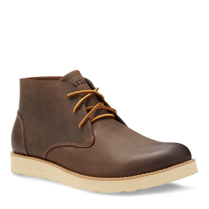 Jack Leather Plain Toe Chukka Boot, BROWN, hi-res image number 0