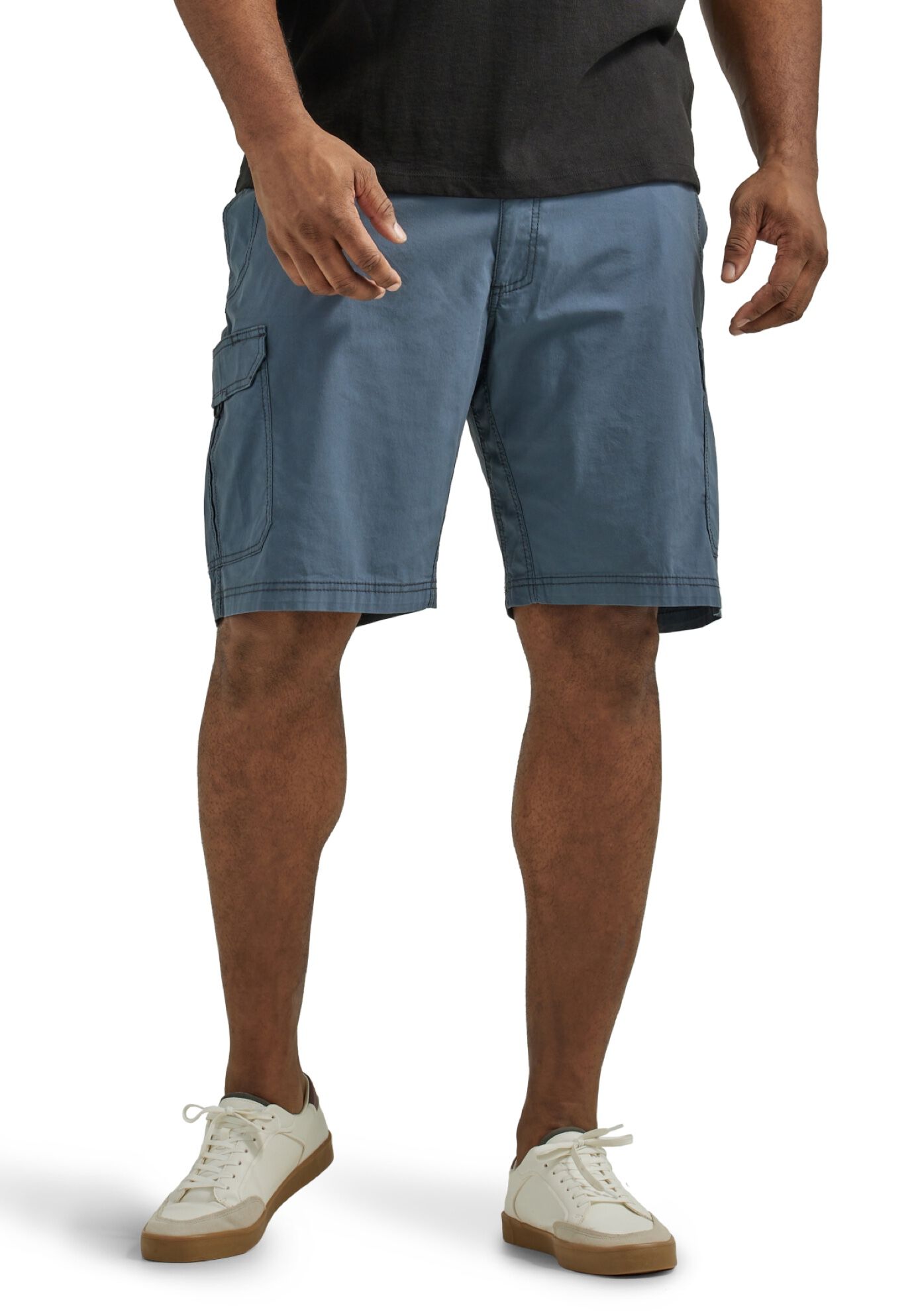 Lee&reg; Extreme Motion Crossroads Cargo Shorts, SLATE, hi-res image number 0