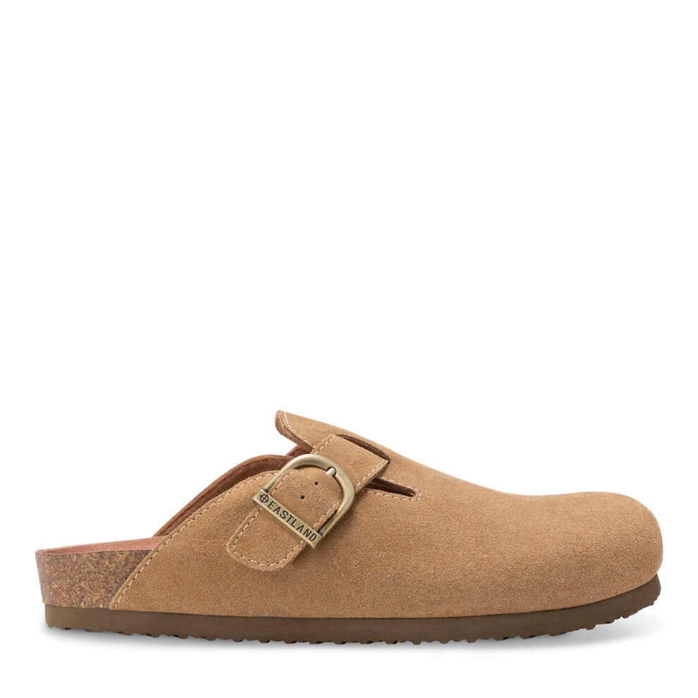 Gabe Leather Clog, KHAKI SUED, alternate image number 2