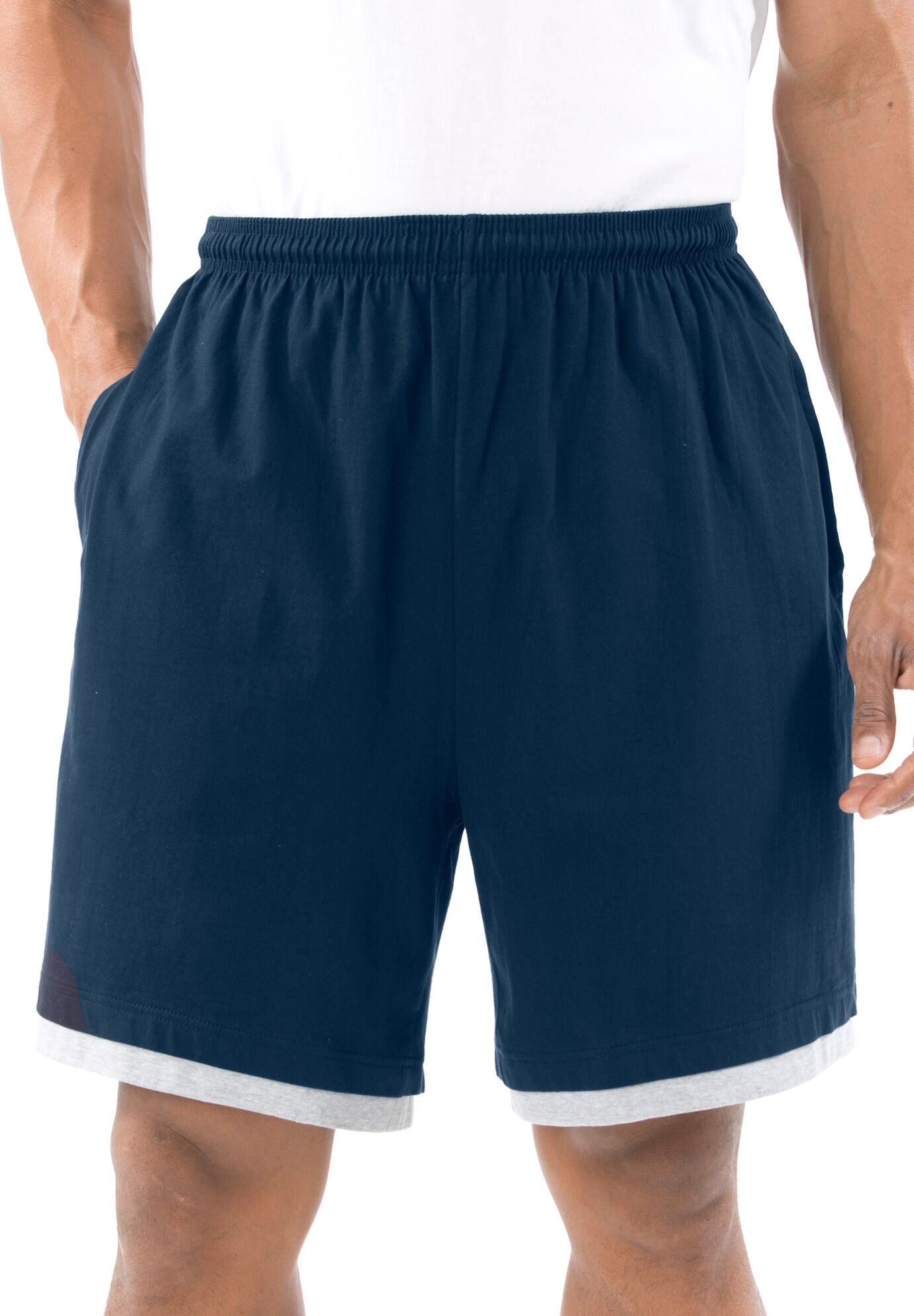 big and tall distressed shorts
