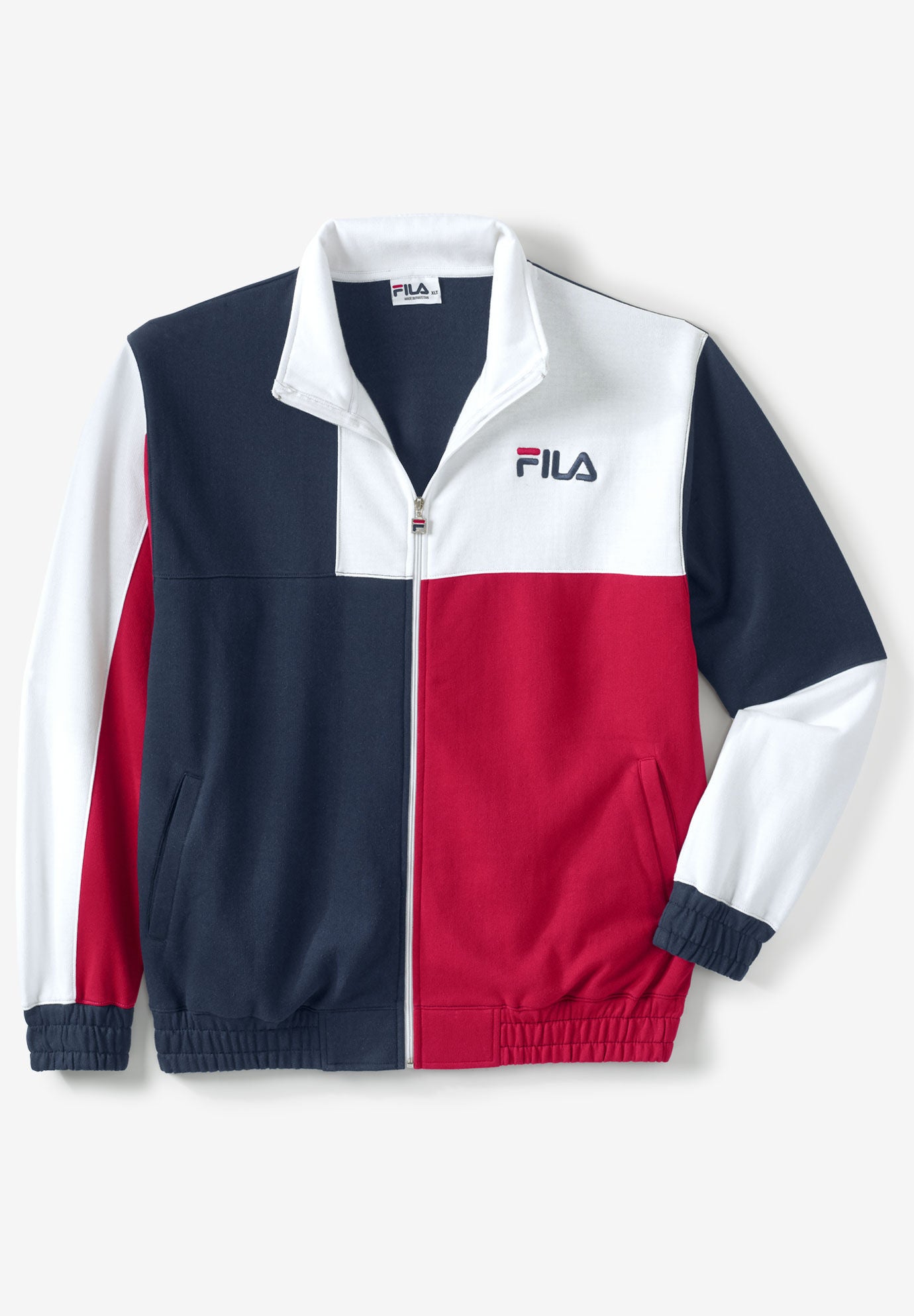 size fila jacket