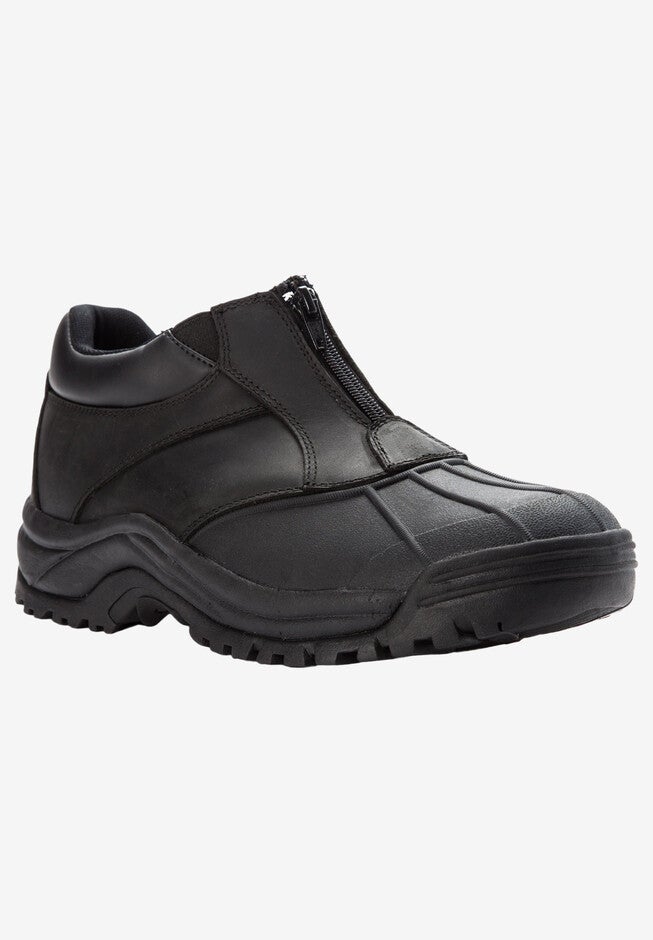 Propét® Blizzard Ankle-Zip Boot, BLACK, hi-res image number 0