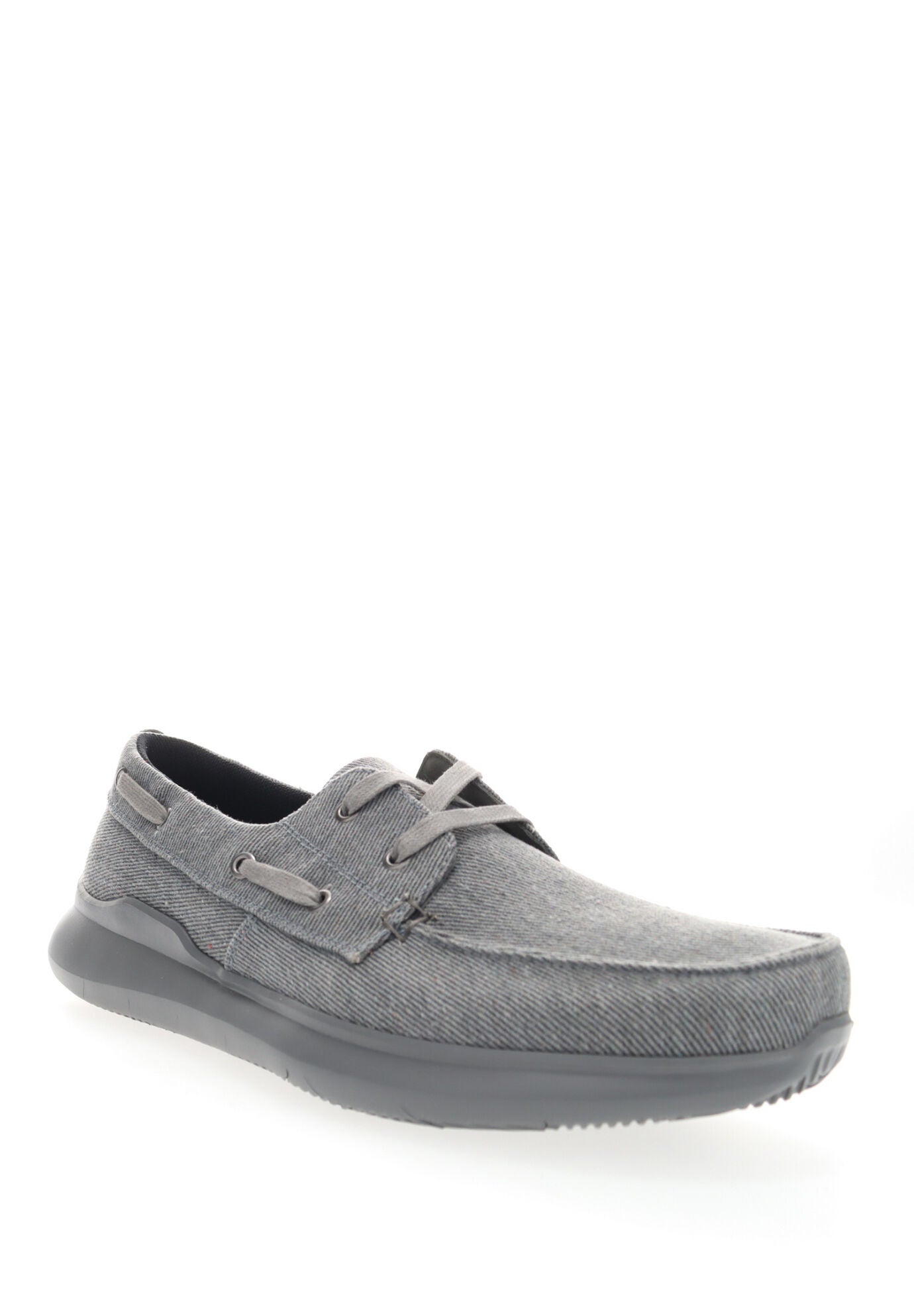 Propet Viasol Lace Men'S Boat Shoes Shoes, GREY, hi-res image number 0