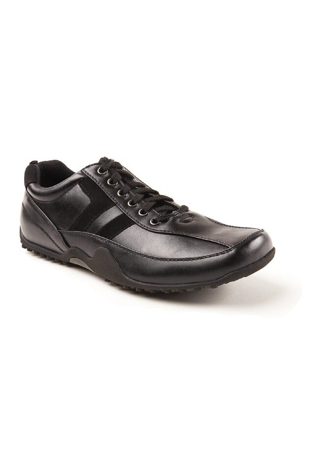 Deer Stags® Donald Slip-Resistant Oxford Shoes, BLACK, hi-res image number null