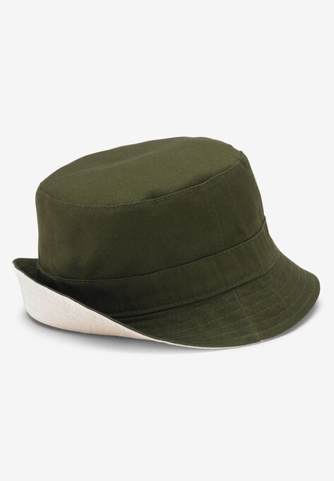 Reversible Bucket Hat, KHAKI OLIVE, hi-res image number null