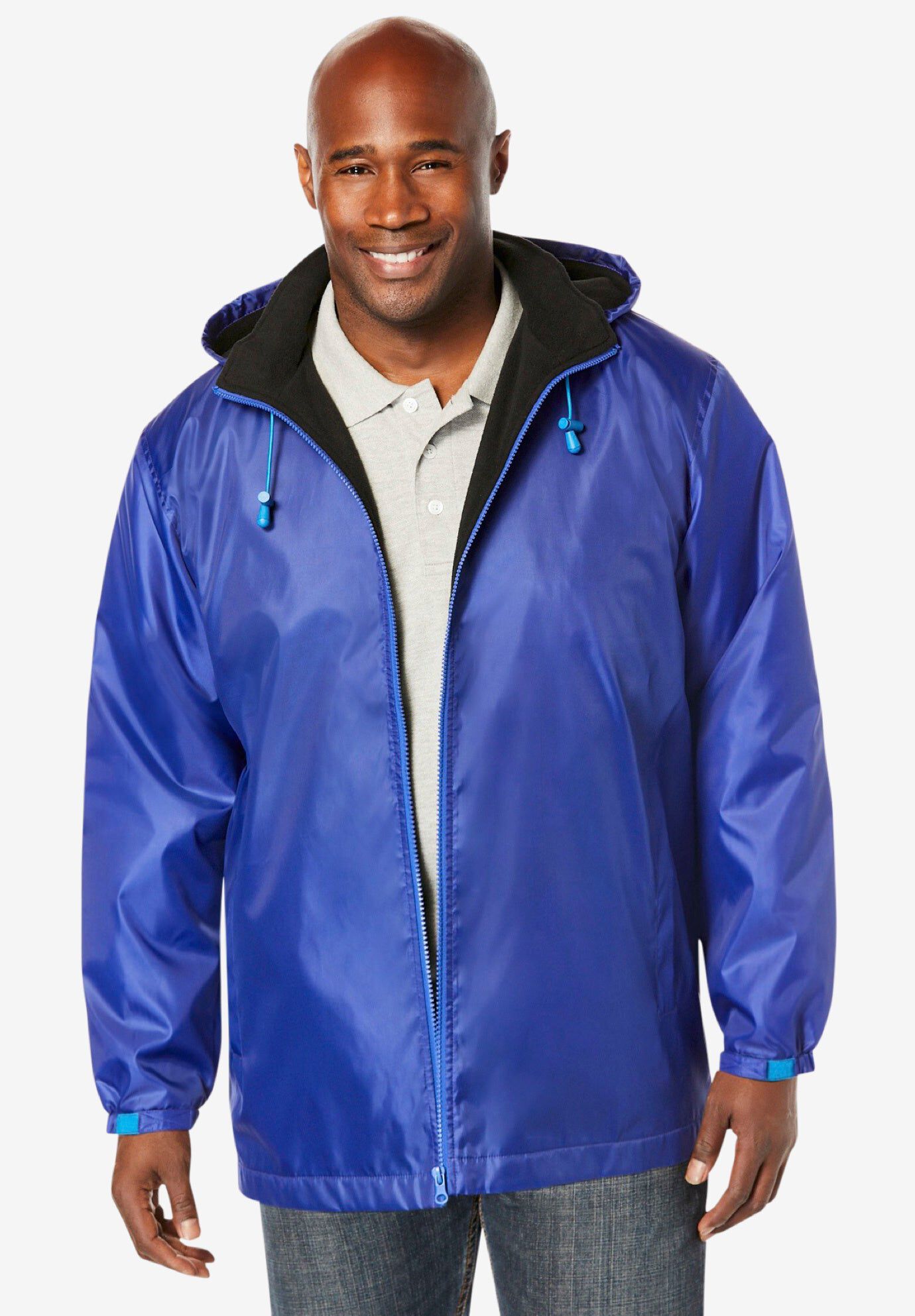Totes&reg; Water-Resistant Three-Season Storm Jacket, ROYAL, hi-res image number 0