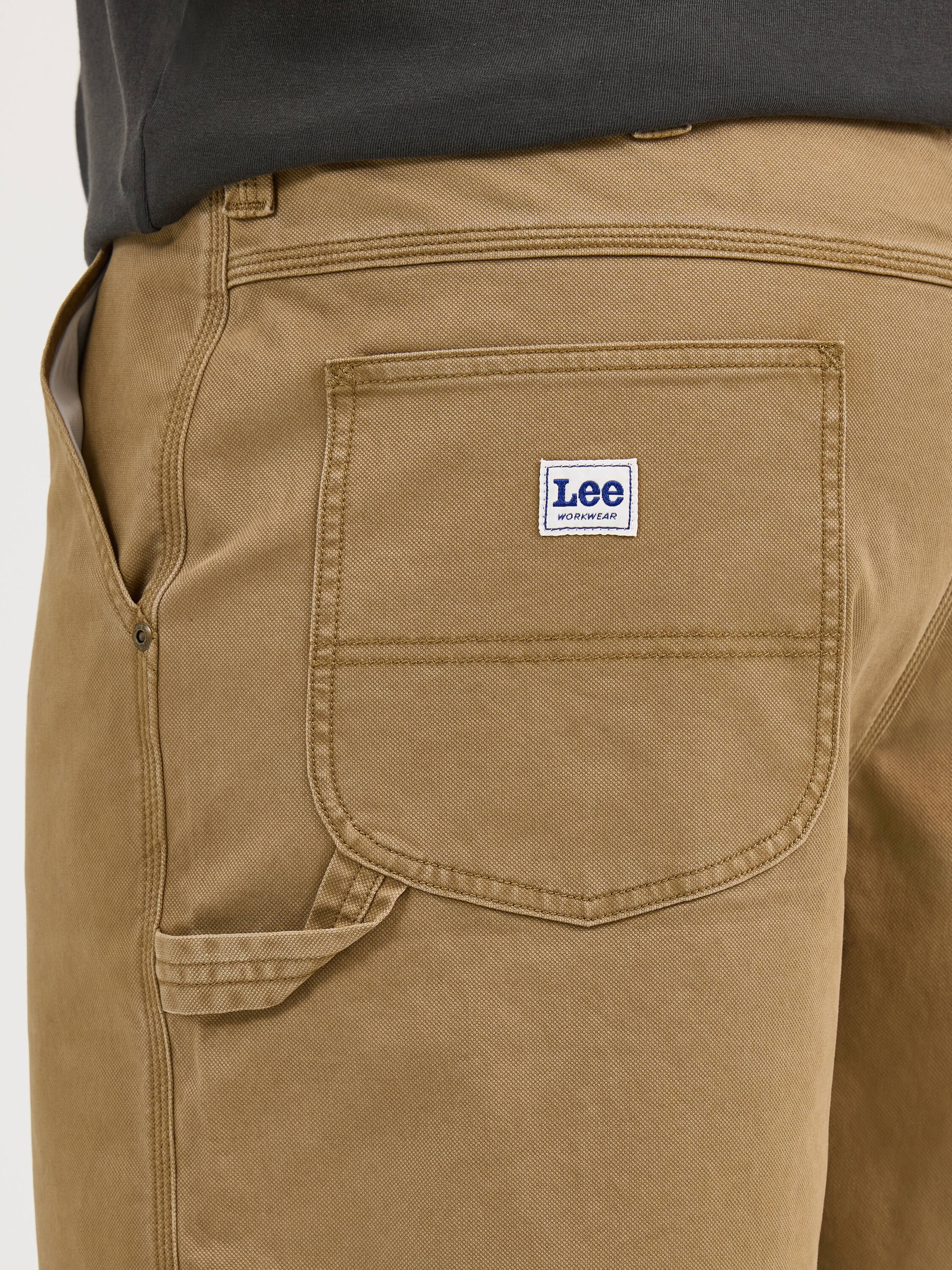 Legendary Workwear Carpenter Short, DARK KHAKI, alternate image number 4