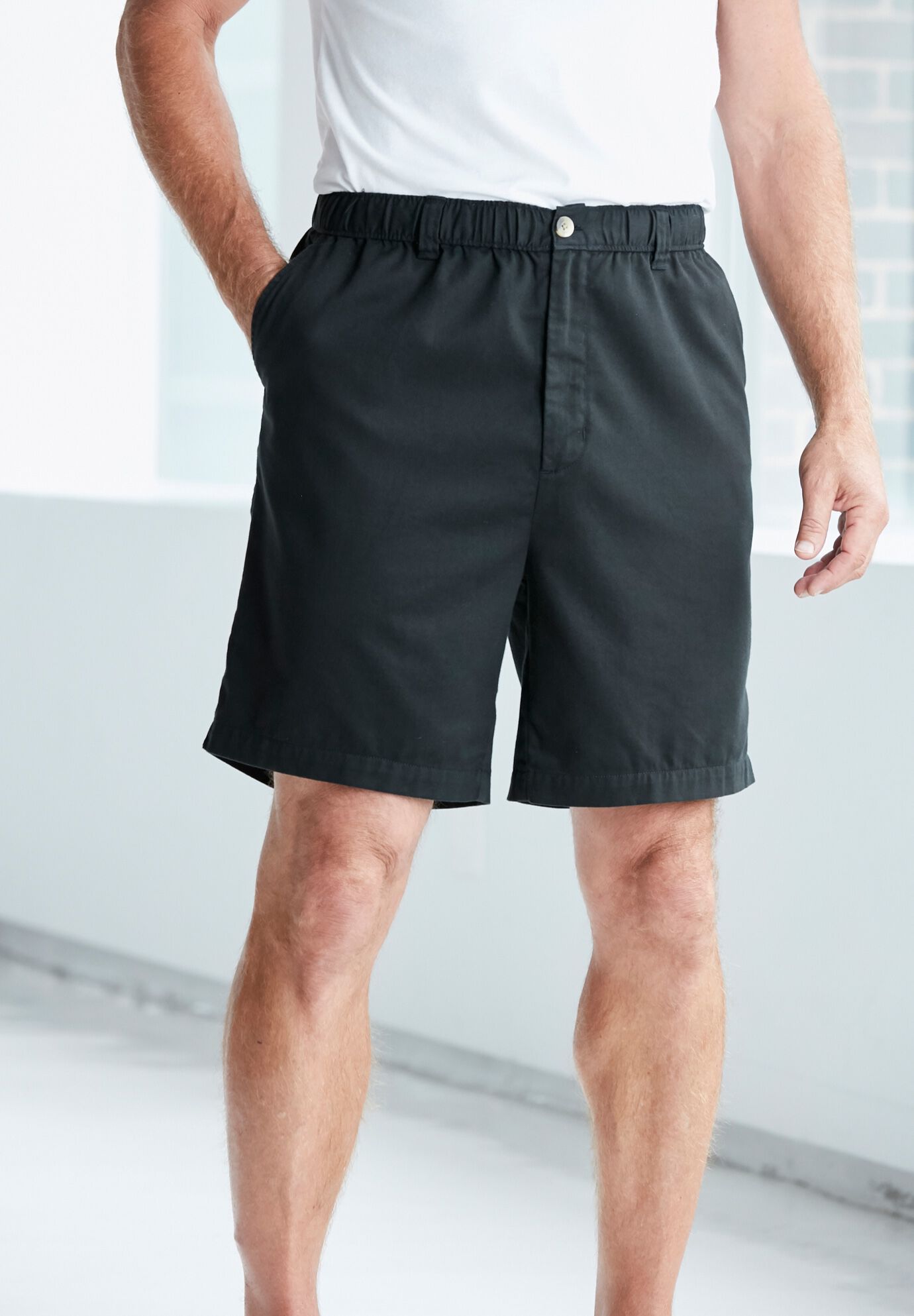 LYNX PULL ON DENIM SHORT main image 1