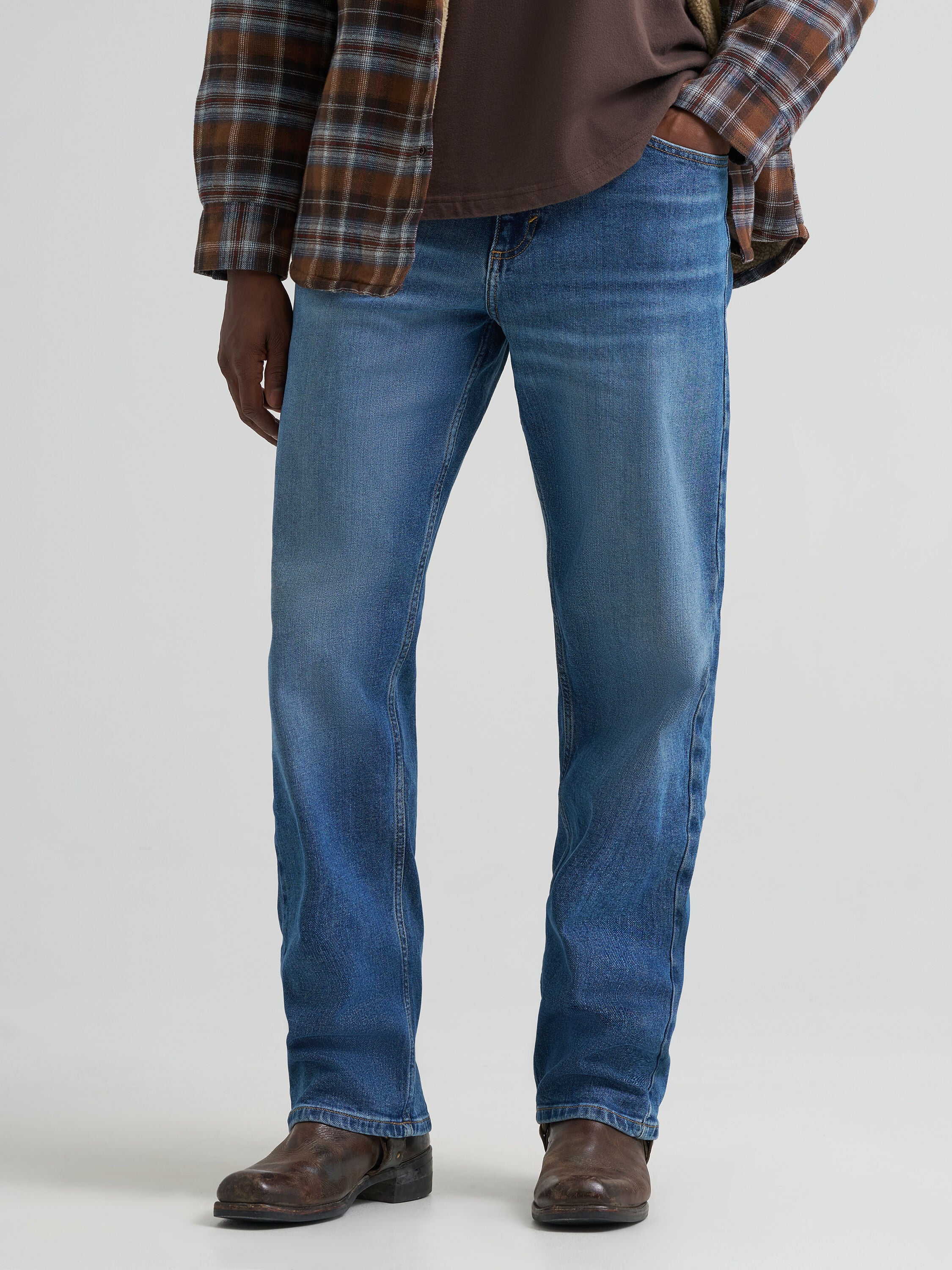 Wrangler Red Kabel Relaxed Fit Jean, MEDIUM BLUE, hi-res image number 0