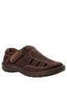 Men's Jack Fisherman Style Sandals, COFFEE, hi-res image number 0