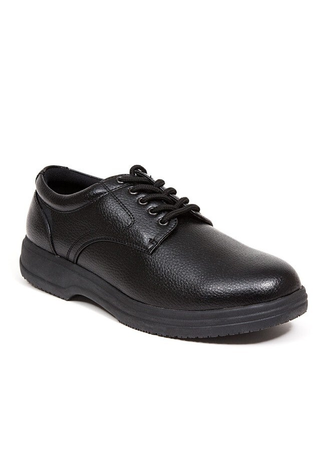 Deer Stags® Saxon Slip-On Shoes, BLACK, hi-res image number null