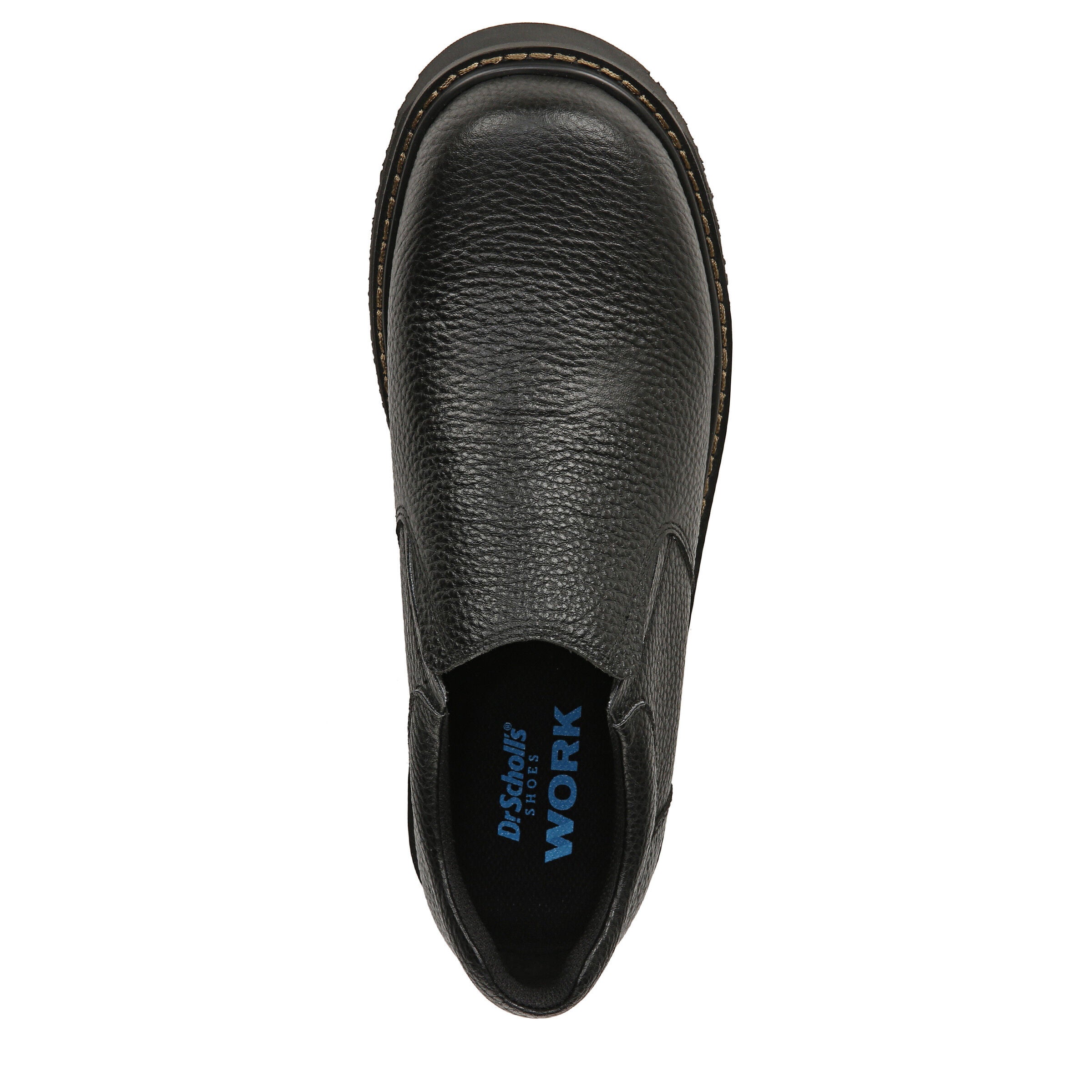 Winder II Slip Resistant Slip On, BLACK, alternate image number 6