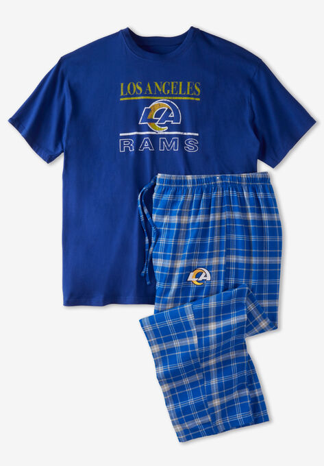 NFL® Flannel Pajama Set, LOS ANGELES RAMS, hi-res image number null