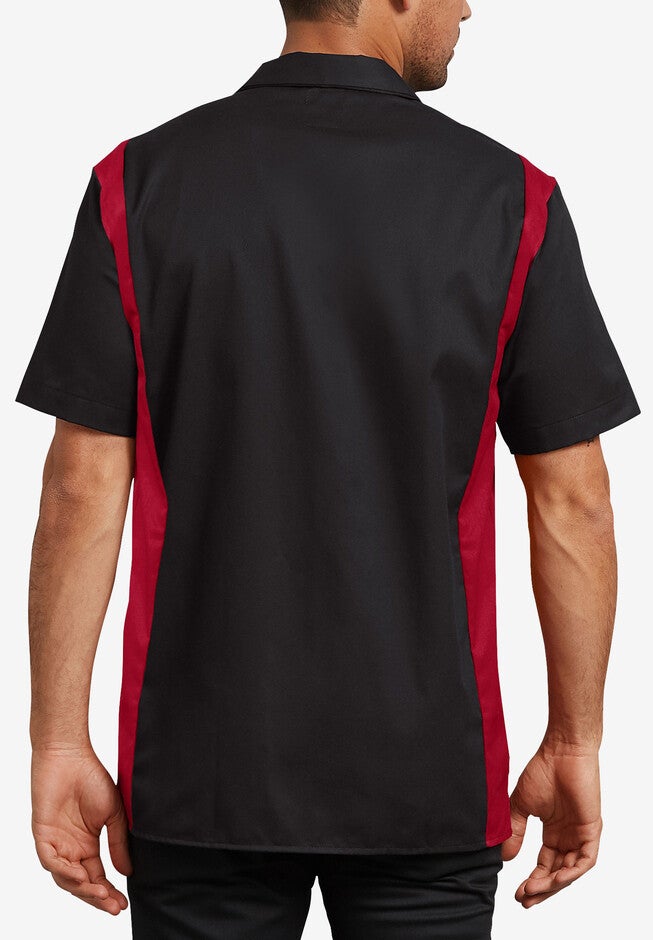 Two-Tone Short-Sleeve Work Shirt by Dickies®, , on-hover image number 1