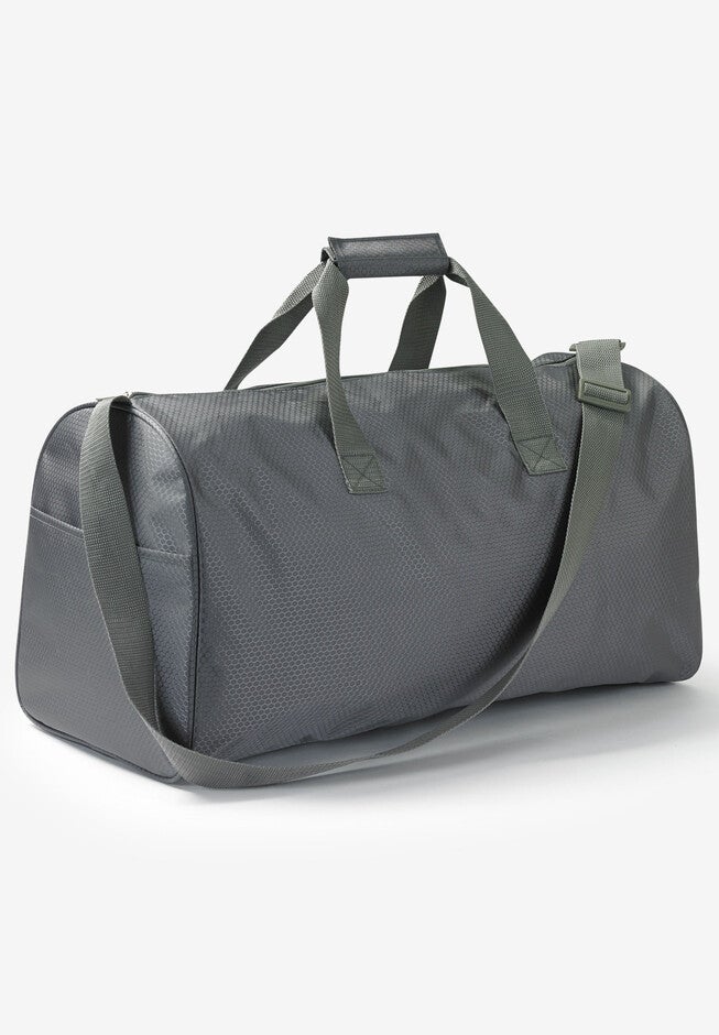 Sports Duffle Bag, STEEL GRAY, hi-res image number 0