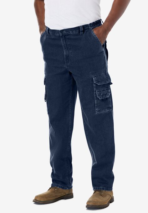 Boulder Creek™ Marine Cargo Pants, ANTIQUE INDIGO, hi-res image number null