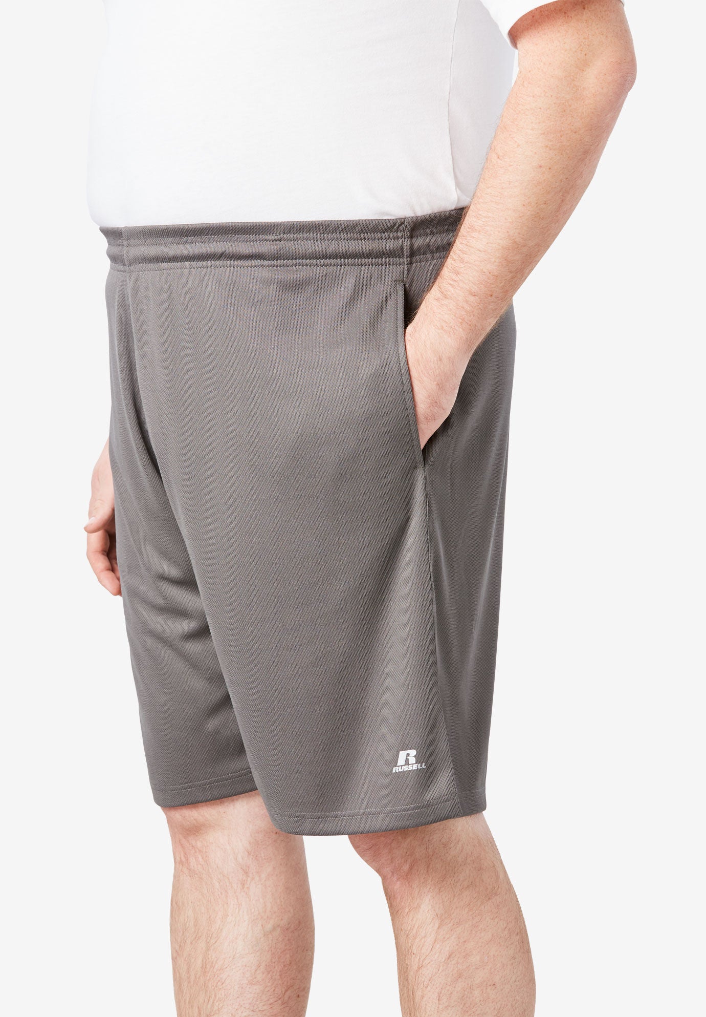 russell dri fit shorts
