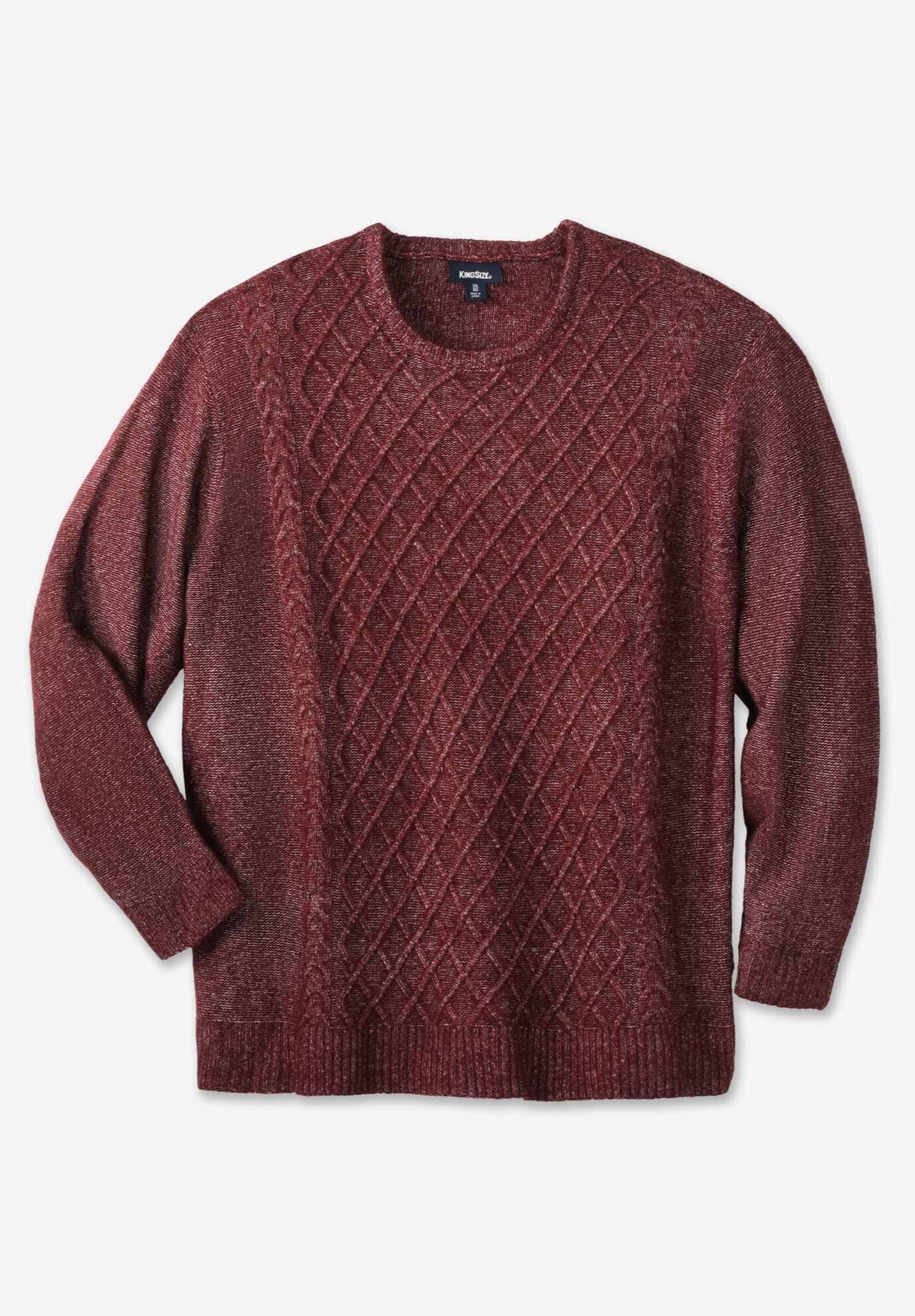Holiday Crewneck Sweater Festive Patterns Christmas Fair Isle King Size