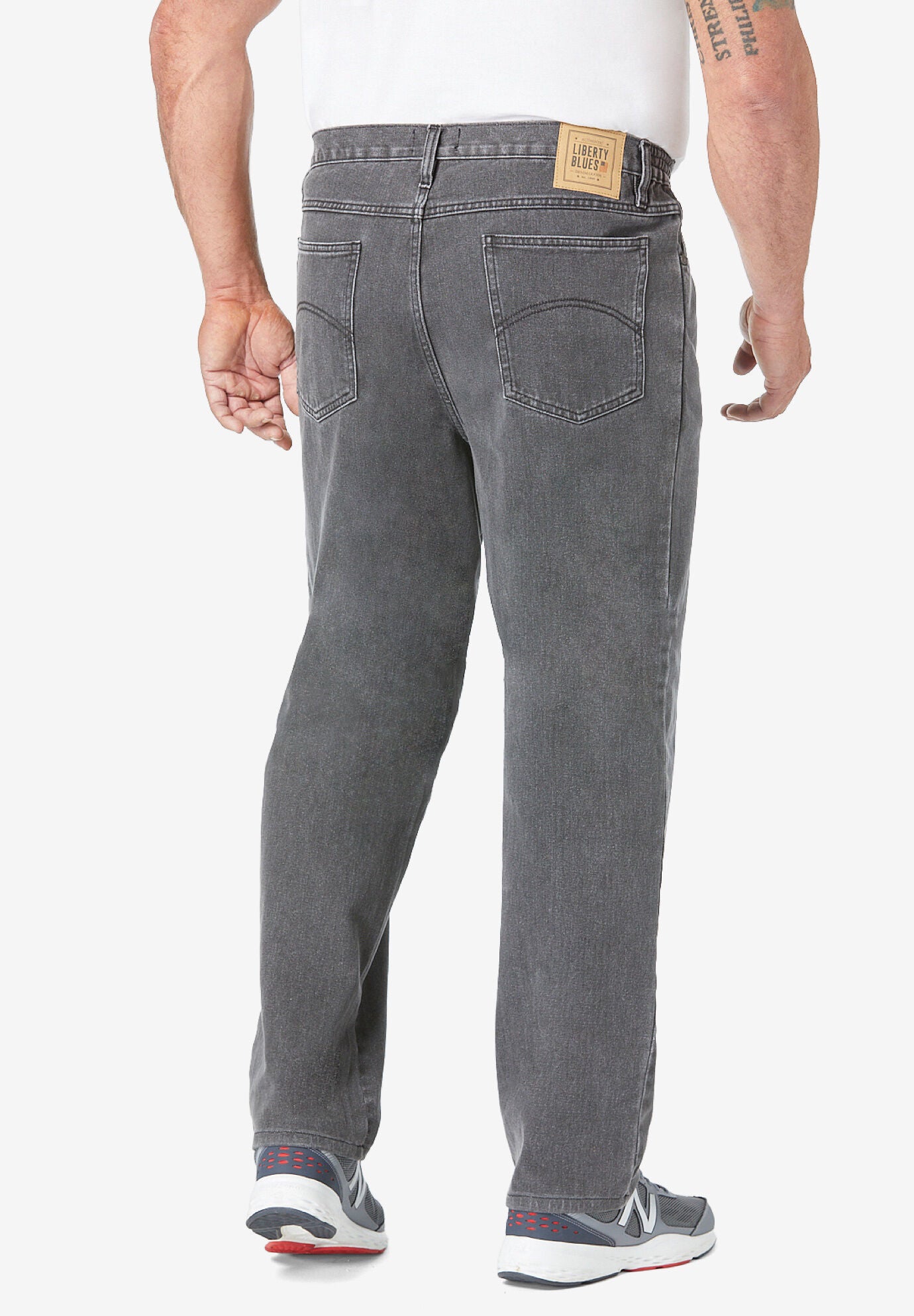 mens jean shorts stretch