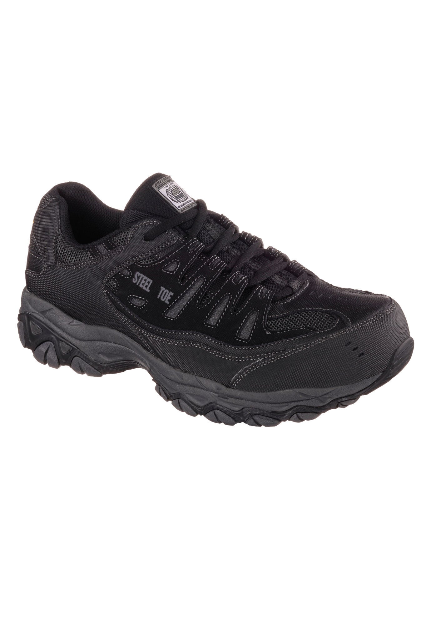skechers steel toe wide width