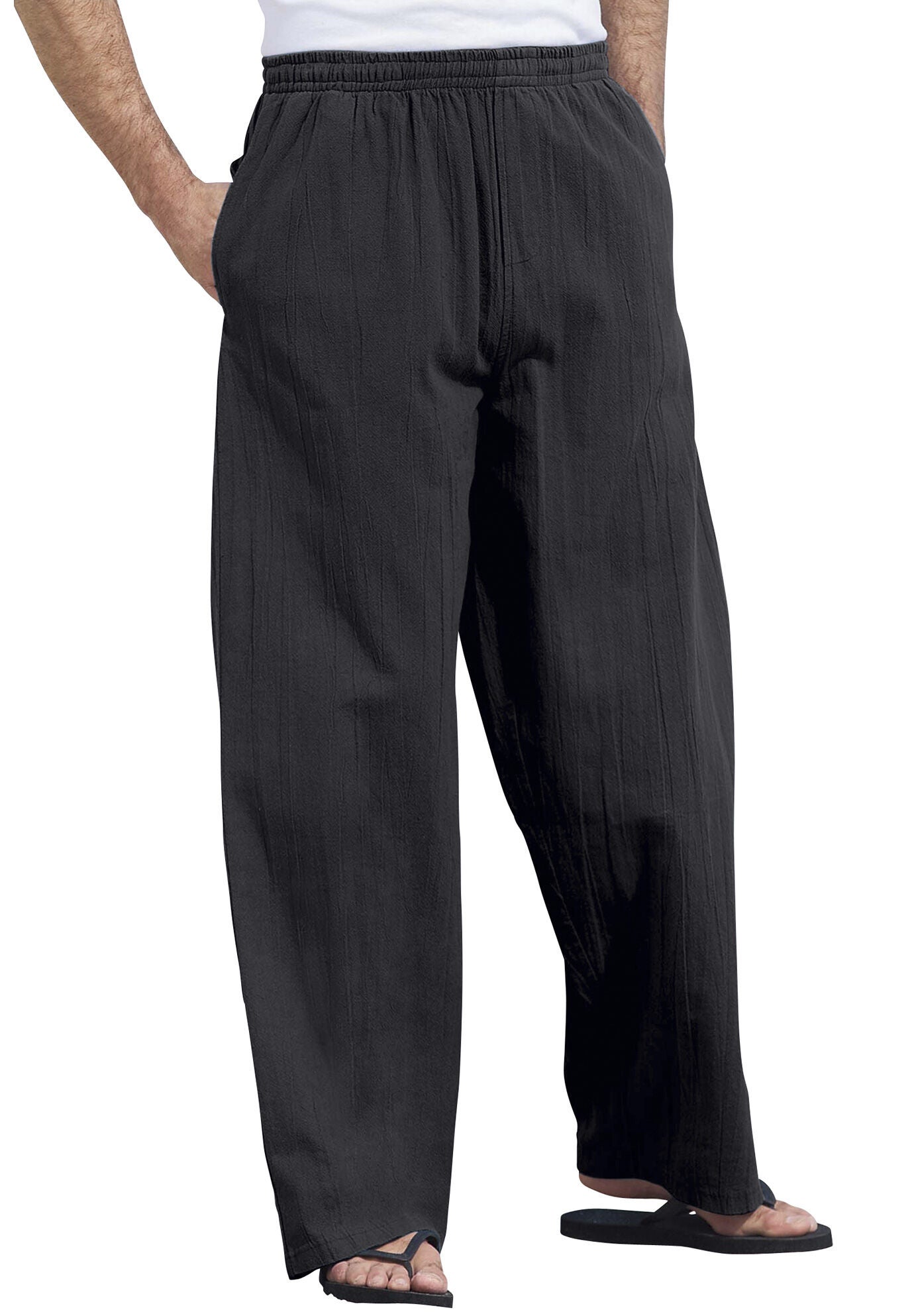 Mens gauze beach pants new arrivals