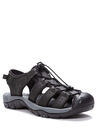 Men's Kona Fisherman Sandals, BLACK, hi-res image number null