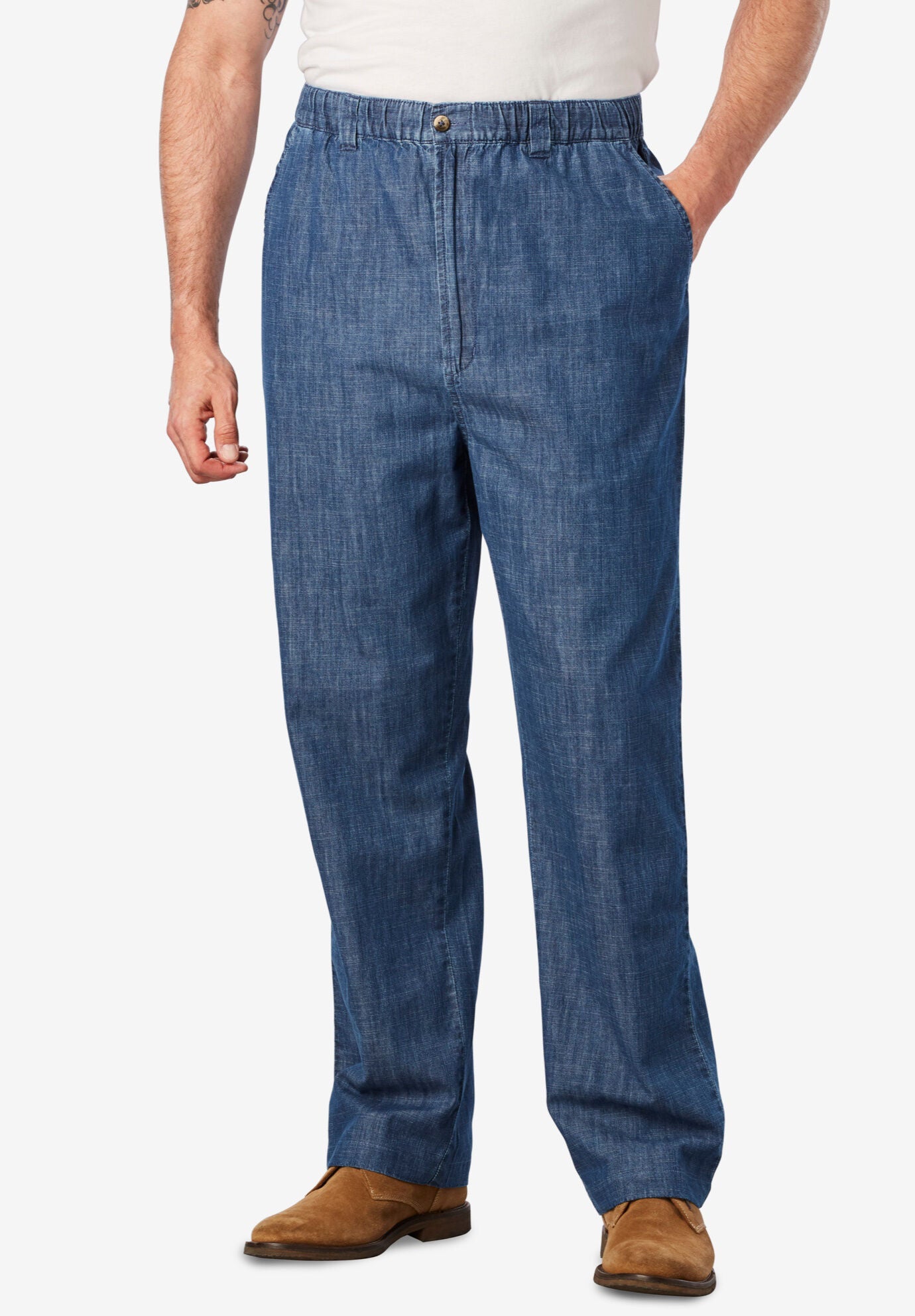 Big and tall jeans cheap top