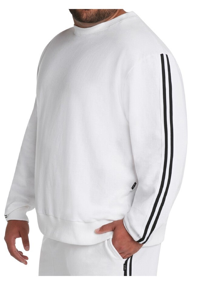 MVP Collections® Striped Sleeve Sweatshirt, , on-hover image number null