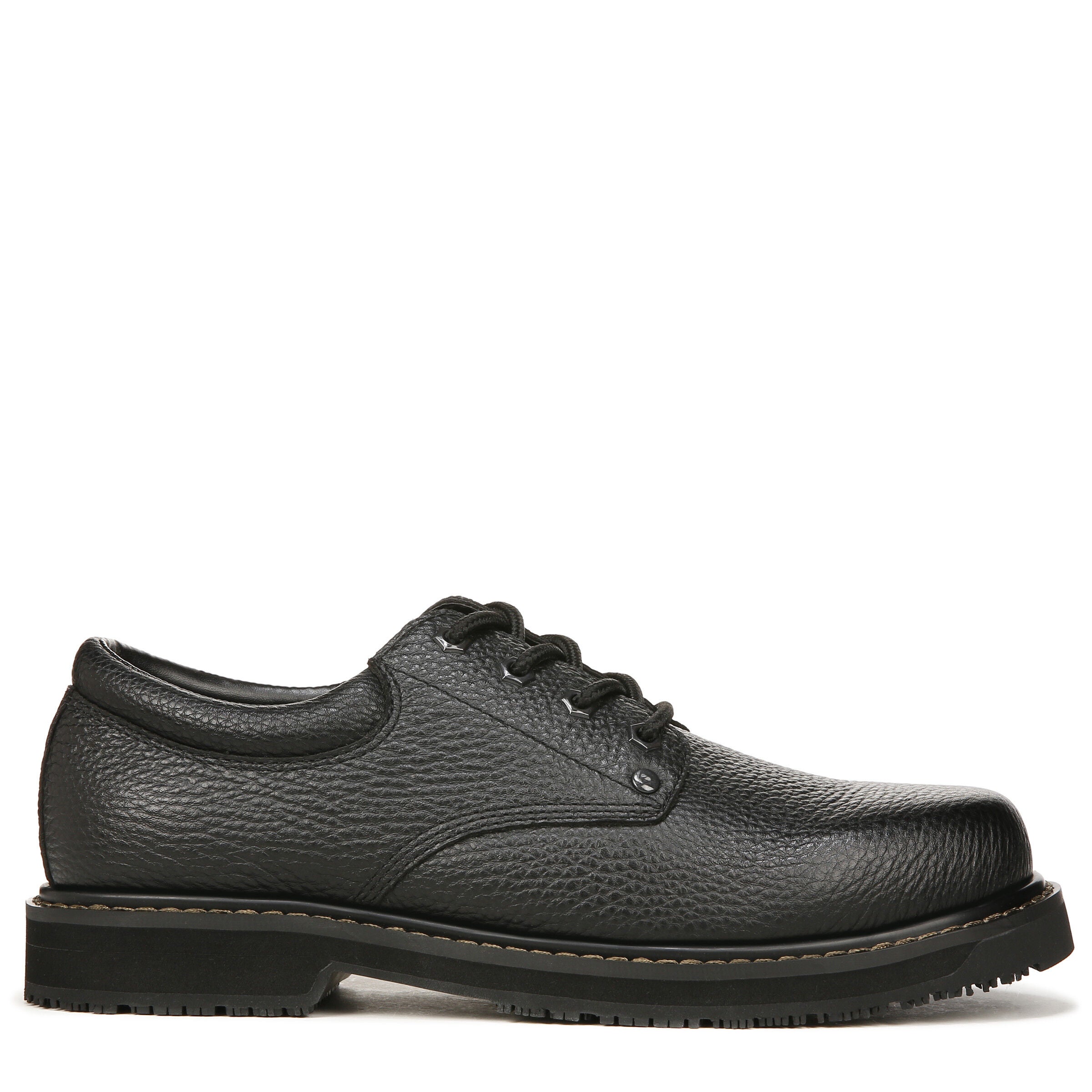 Harrington II Slip Resistant Oxford, BLACK, alternate image number 3