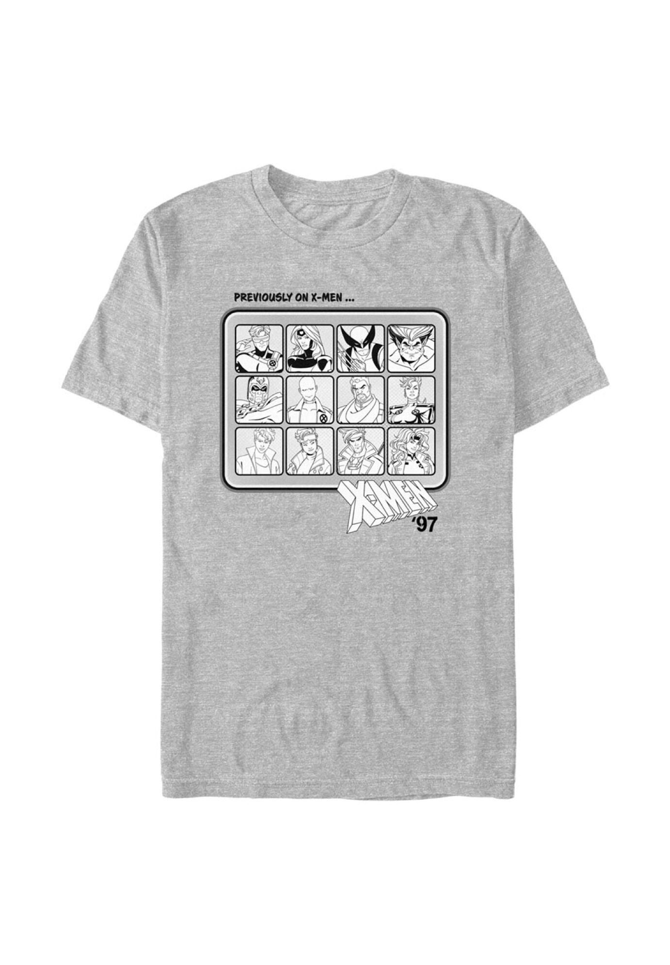 Previously On Xmen Tops & Tees, ATHLETIC HEATHER, hi-res image number 0