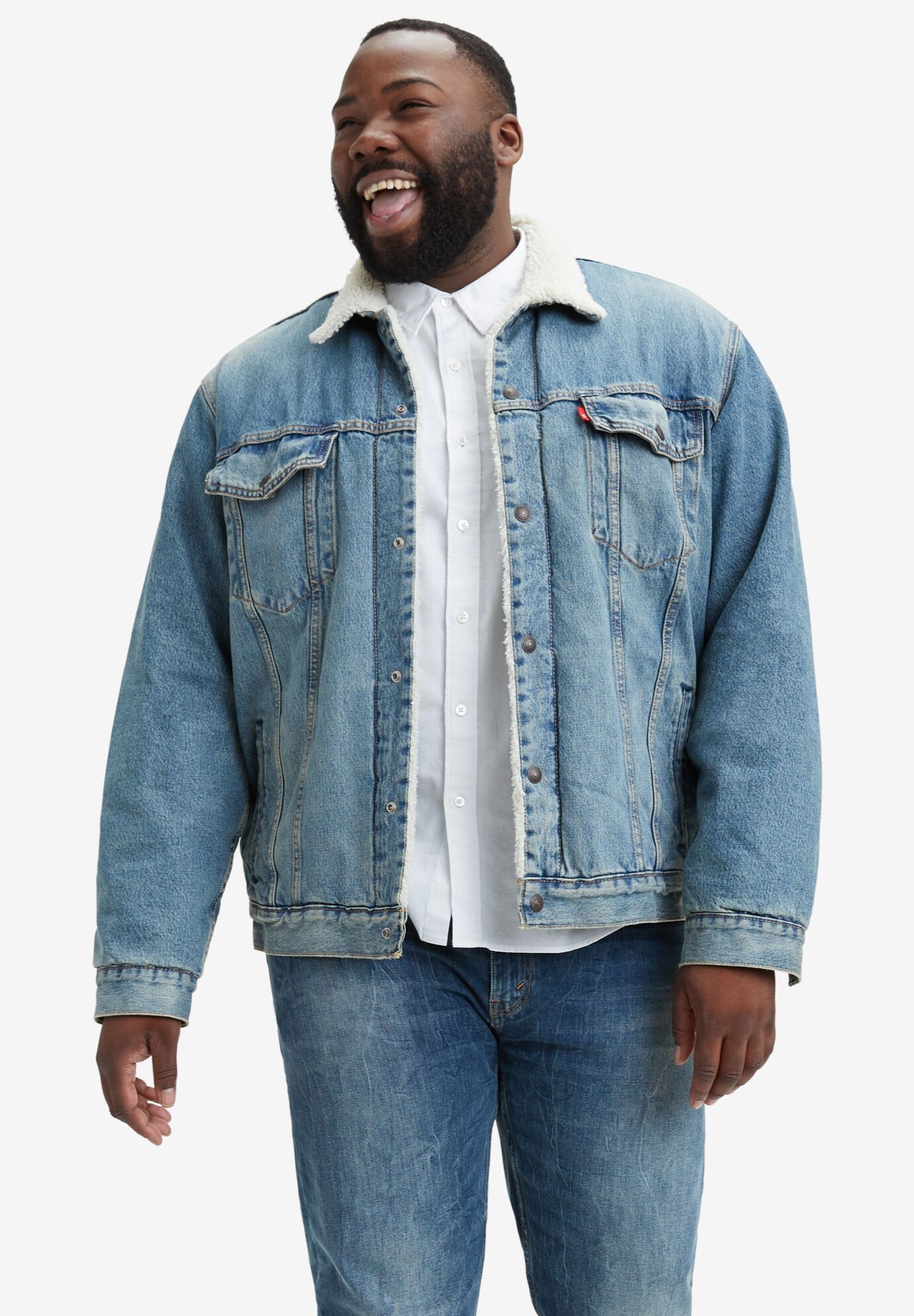 Tall size denim jackets cheap