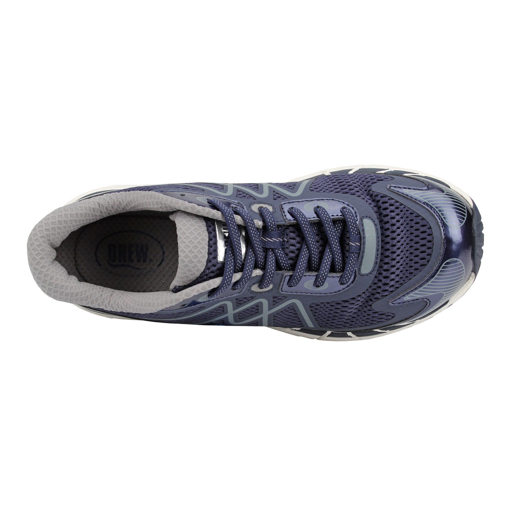 Nash Lightweight Arch Support Sneaker, NAVY, alternate image number 5