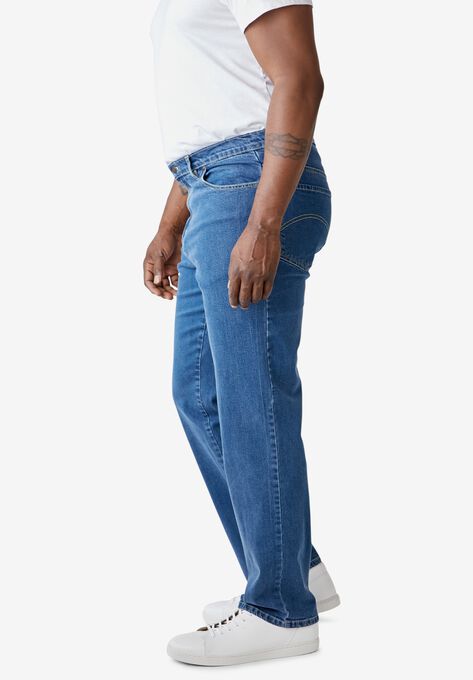 Liberty Blues™ Relaxed-Fit Stretch 5-Pocket Jeans, , alternate image number null