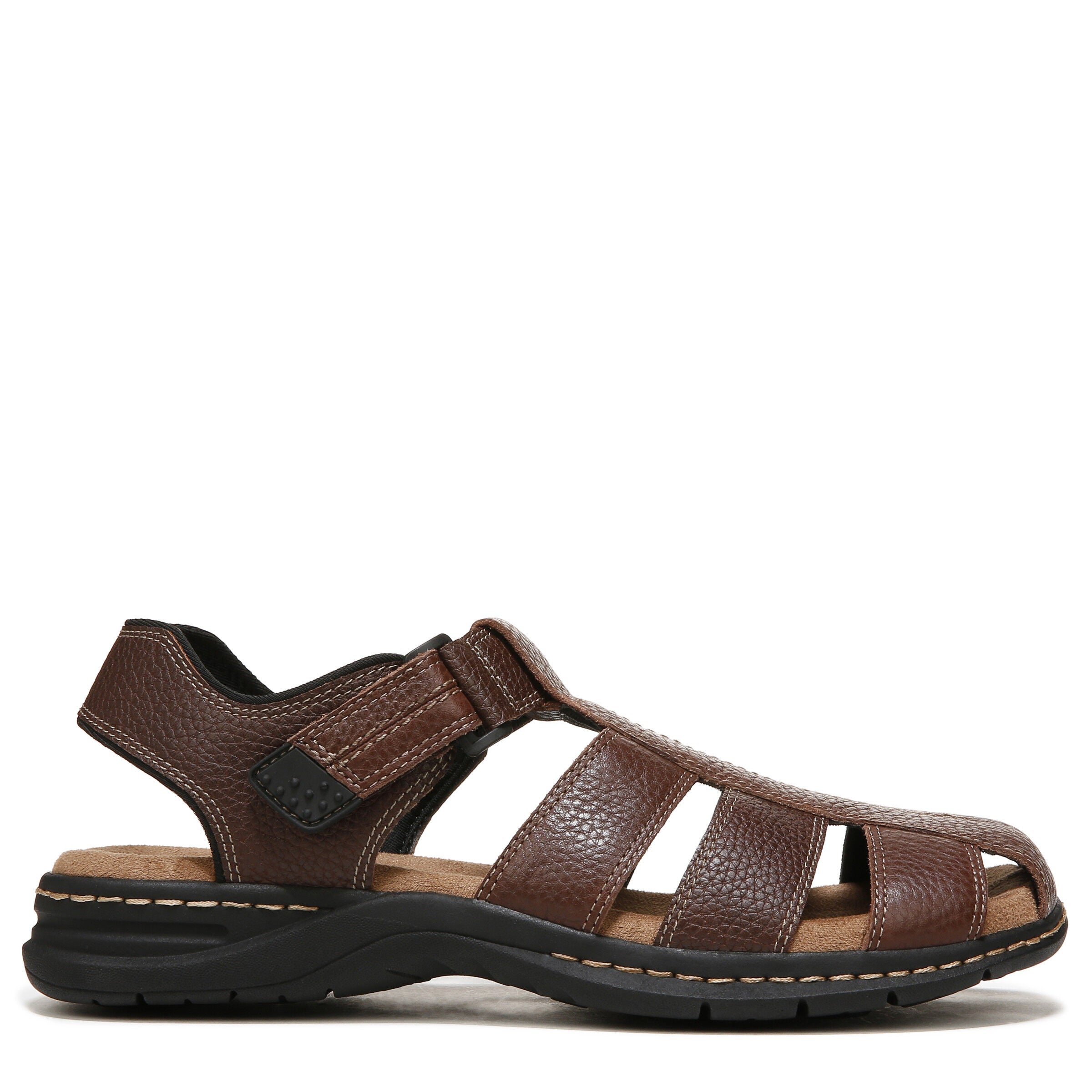 Gaston Fisherman Sandal, BRIAR BROWN, alternate image number 3