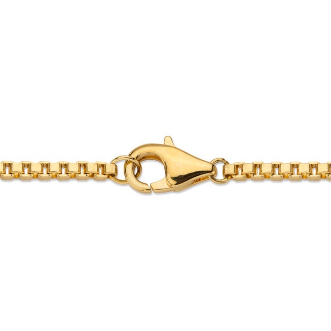 Men's .33 Cttw. Cubic Zirconia Gold-Plated Crucifix Pendant Necklace 22 inches, WHITE, on-hover image number null