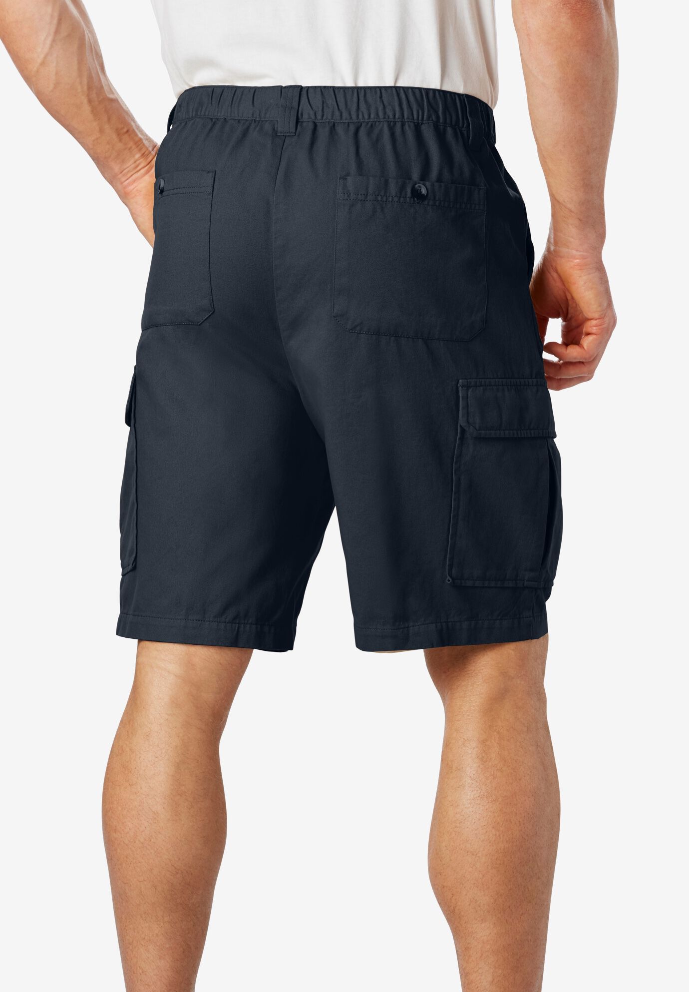 Full elastic cargo shorts new arrivals